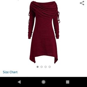 Off the shoulder dress